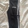 Adidas black leggings size 9-10 y Image 4