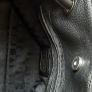 Genuine FURLA black leather bag Image 6