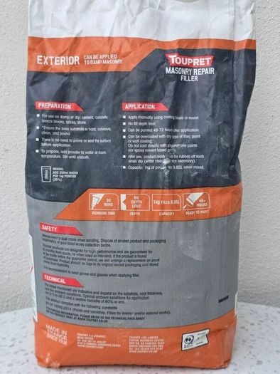 Lime Plaster, Masonry Filler & Plaster - Baumit / Toupret