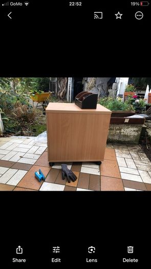 3 drawer office pedestal