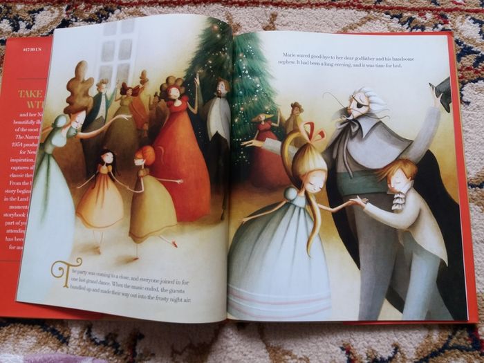 Kids book  nutcracker hard cover as new