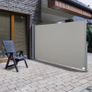 Retractable Side Awning, Garden Privacy Screen Divider, Full Cassette Wind Breaker for Hot Tub, Balcony, Terrace, Pool, 300 x 160 cm, Grey Image 4