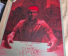 Gabz/Krzysztof Domaradzki - The Deer Hunter Screen Print (Variant) Movie Poster + Plus Free Mystery Print