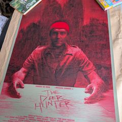 Gabz/Krzysztof Domaradzki - The Deer Hunter Screen Print (Variant) Movie Poster + Plus Free Mystery Print