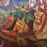 Pair of Japanese wooden wall plaques Image 6