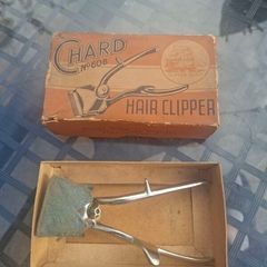 Vintage 1930's Chard No. 60B Hair Clipper set, produced by Brown's Clipper Co in the UK