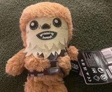Chewbacca Wookiee Star Wars soft toy peluche with sound effects