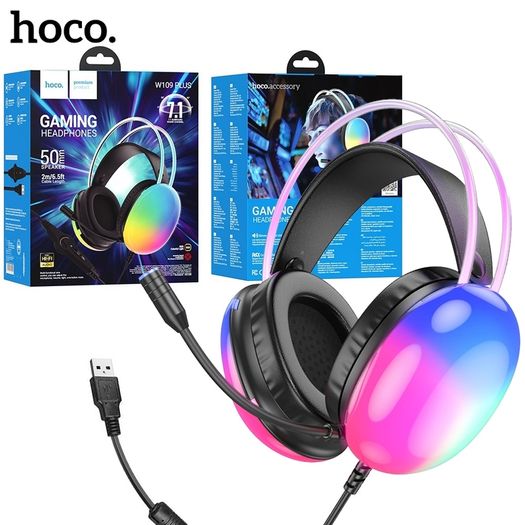 Rich Elegant Channel Back Light Gaming Headphones