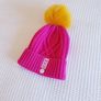 Pink Wooly Hat Image 3