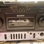 From 1993 Sony CFS 1030L Radio Cassette Recorder. Image 5