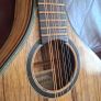 Custom handmade all black limba bouzouki Image 6