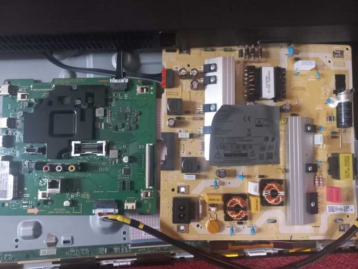 Samsung tv power supply and mainboard 15e each