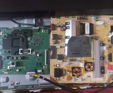 Samsung tv power supply and mainboard 15e each