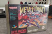 Sealed Pal SNES Metal combat Rare pal version