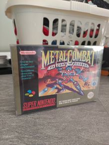Sealed Pal SNES Metal combat Rare pal version