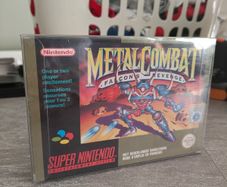 Sealed Pal SNES Metal combat Rare pal version