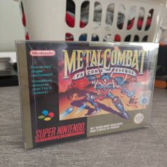 Sealed Pal SNES Metal combat Rare pal version