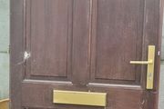 Teak door