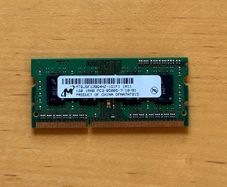 Laptop Ram 1gb Pc8500 Ddr3 1066mhz 204 Pin