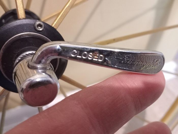 Gold Shamal Ultra Front Wheel Mint Clincher