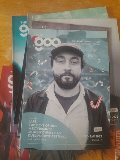 Complete 1 Year Collection of 'The Goo', Dublin Independant Music Magazine, Issues 0-11. 2022 to 2023, featuring Soak, David Keenan, The Murder Capital, Grave Goods, Kormac, Jape, Planned, Meryl Streek, Ailbhe Reddy, David Kitt and more.
