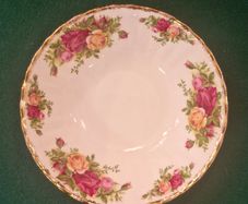 Old country roses dessert bowls
