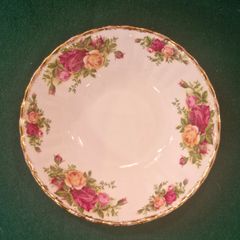 Old country roses dessert bowls