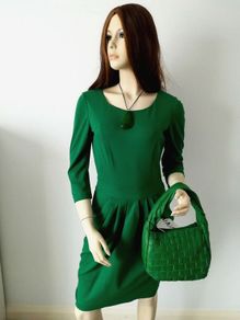 Green dress Hobbs, size 10 UK