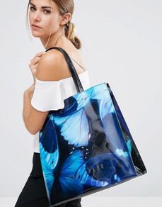 TED BAKER Karicon Butterfly Icon Tote BAG NWT