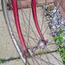 classic vintage old road racing bike Image 4