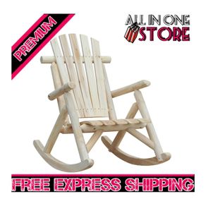 Cedar Wood Rocking Armchair, 96Lx66Wx98H cm (FREE SHIPPING)