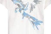 German brand Monari Short Sleeve Sequin Top - DE 36 Fits UK 12 to 14 - BNWT RRP 86