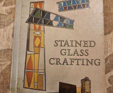 Stained Glass Crafting. By Paul W. Wood. First Edition Hardback In Good Condition.