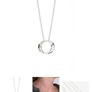 Silver pendant and necklace Image 2