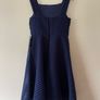 Stunning Marc Angelo Navy Occasion dress size 10 New with tags Image 4