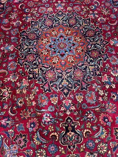 Magnificent Persian Mashad Rug | Hand-Knotted Wool | 370cm X 280cm