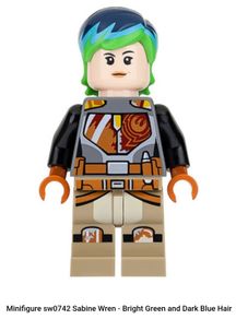 Lego Star Wars sw0742 Sabine Wren