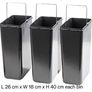 Triple waste Bin Image 2