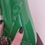 vintage retro glass vase Image 4