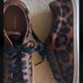 shoes marks & Spencer lace up animal print shoes size 7 Image 2