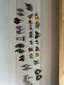Selection of earrings
