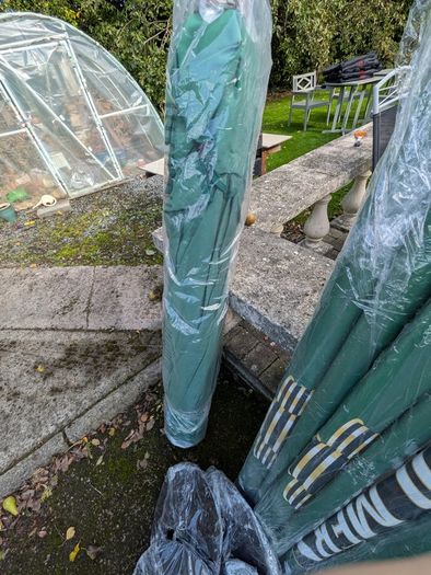 Beer Garden - Bulmers wind breakers & Canopies