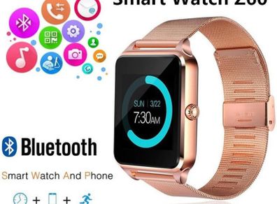 HD Smart Watch Bluetooth Waterproof gsm SIM Phone CAMERA for Android Samsung ios