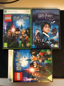 Lego Harry Potter Years 1-4 Plus Philosopher's Stone Dvd Boxset Xbox 360