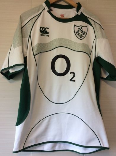 Ireland Rugby Jersey. Grand Slam Winners 2009. Official Canterbury Mens Alternate Jersey. Authentic Original From 2009. Not A Modern Day Remake.