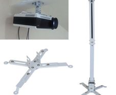 Universal Projector Ceiling Wall Mount Bracket Lcd Dlp Monitor Tilt Extendable