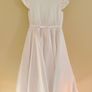 Sarah Louise Communion / flower girl  Dress size 7 years with tights Image 6