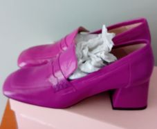 Marian Block Heel Loafers