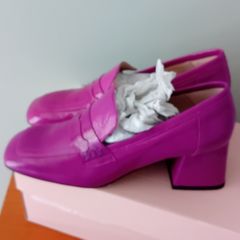 Marian Block Heel Loafers