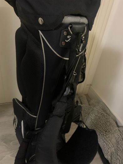 Tiltiest stand golf bag w rain cover